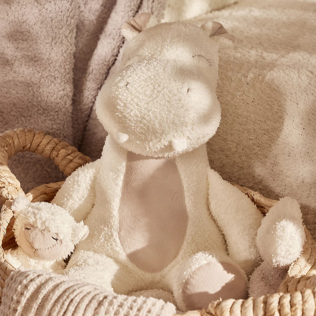 summer infant slumber buddies dozing hippo Barefoot Dreams CozyChic Sleepy Hippo Buddie
