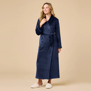 Softies Serenity Shear Mink Wrap Robe