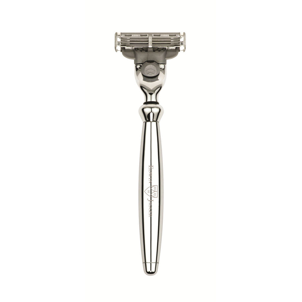 Edwin Jagger Bulbous Razor Edwin Jagger Chrome Plated Bulbous Razor | Opulence of Southern Pines