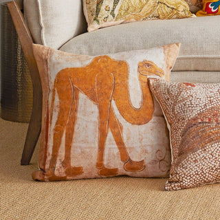 Ann Gish Camel Pillow