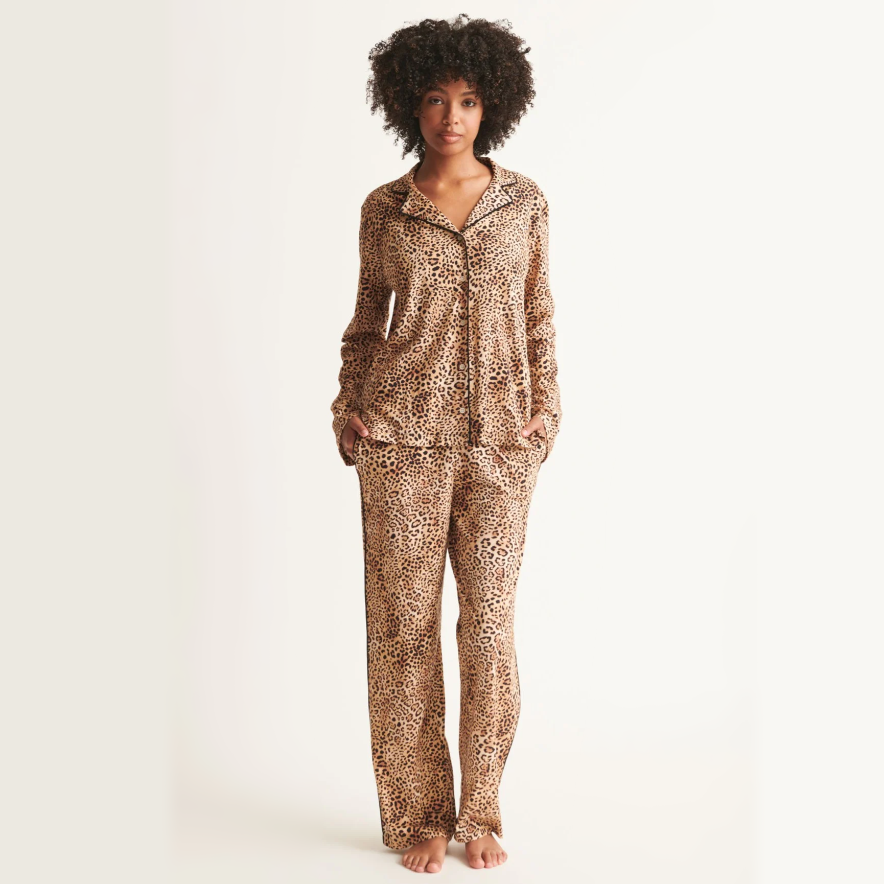 Womens Pajamas Skin Pajama Set LUBOT Women's Cotton Pajamas Two