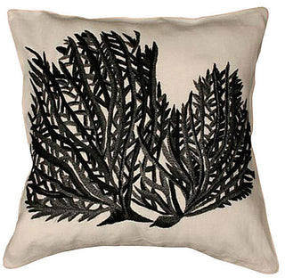 Pablo Mekis Decorative Pillow - Coral Pablo # 28 In Off White Li