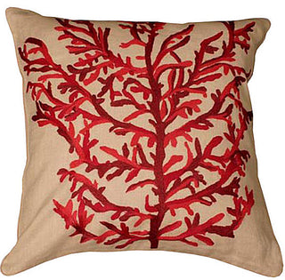 Pablo Mekis Decorative Pillow - Coral Reja # 21