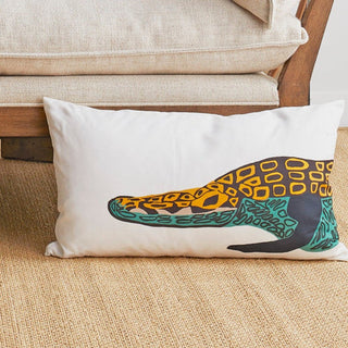 Ann Gish Crocodile Pillow