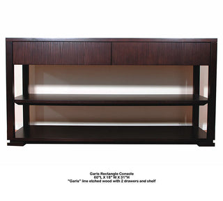 Indo Puri Garis Rectangular Console Table