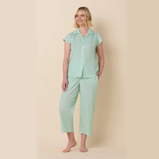The Cat's Pajamas Luxe Pima Capri Set