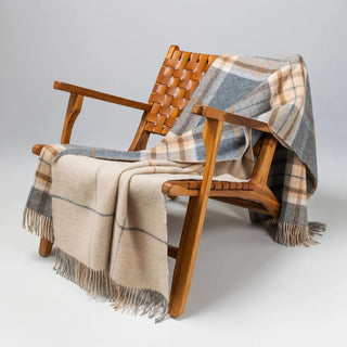 Johnstons of Elgin Double Face Lambswool Throw