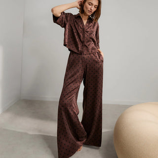 Lunya Washable Silk High Rise Pant Set