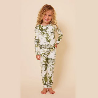 The Cat's Pajamas Woodside Pima Knit Kids Pajama