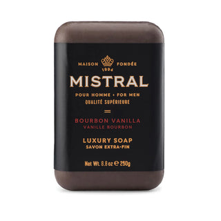 Mistral Bourbon Vanilla Men's Bar Soap