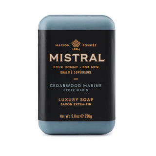 Mistral Cedarwood Marine Men's Bar Soap