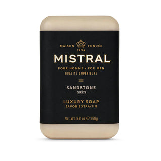 Mistral Sandstone Men's Bar Soap