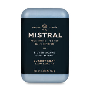 Mistral Silver Agave Men's Bar Soap