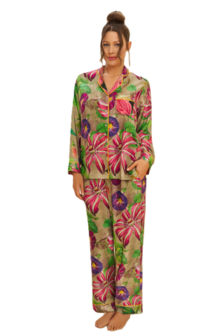 Powder Super Soft Oversized Botanicals Pajamas