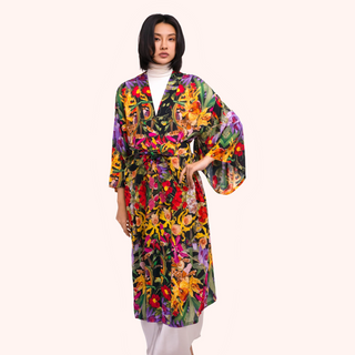 Powder Kimono Gown