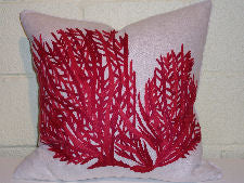 Pablo Mekis Decorative Pillow - Coral Pablo #13