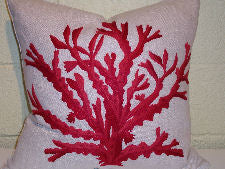 Pablo Mekis Decorative Pillow - Coral Original #13