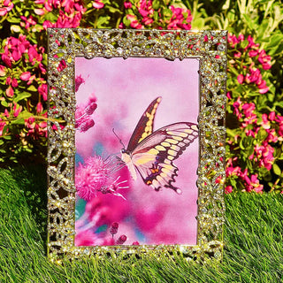 Olivia Riegel Papillon with Crystals Frame