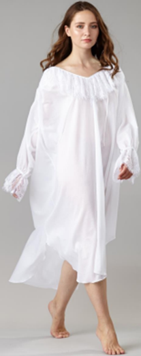 Priamo Designs Alise Long Poet Shirt - One Size