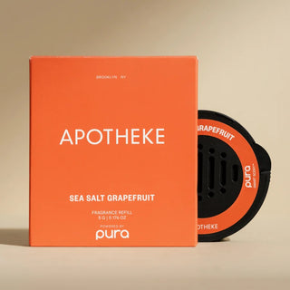 Pura Sea Salt Grapefruit Car Diffuser Refill by Apotheke