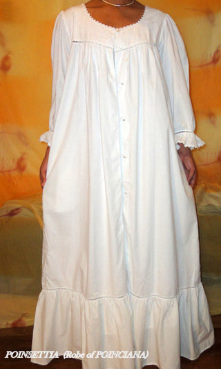 Thea Poinsettia Long Sleeve 52" Robe