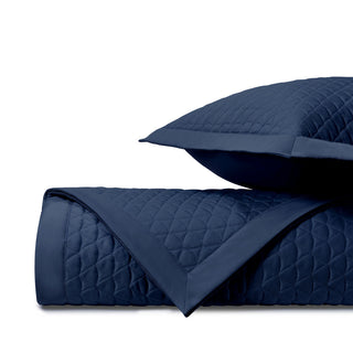 Home Treasures Anastasia Quilted Bed Linens - Navy Blue