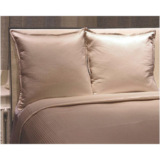 Ann Gish The Art of Home Linea Coverlet Set - Taupe
