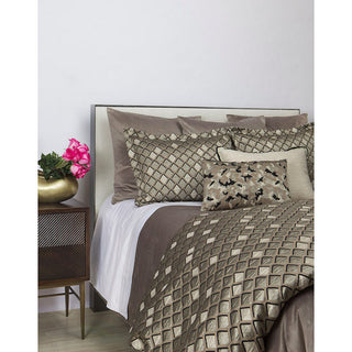 Ann Gish The Art of Home Scales Duvet Set in Taupe