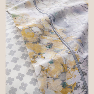 Anne De Solene of Paris Bouquet Luxury French Bed Linens - Flat Sheet