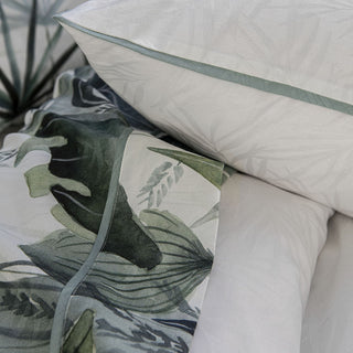 Anne De Solene Canopee Luxury Bedding - Sham  and Flat Sheet Detail