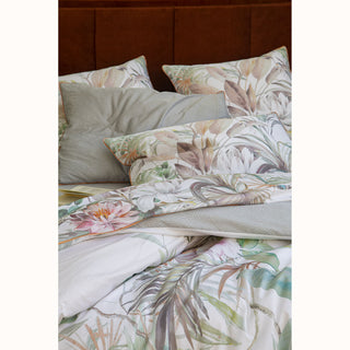 Anne De Solene Palmaria Luxury Bedding - Shams and Duvet Cover Detail