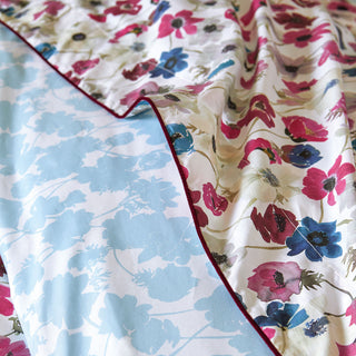 Anne De Solene Prairie Luxury French Bed Linens - Sheet Detail