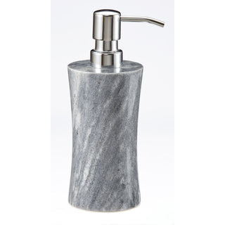 MarbleCrafter Vinca Cloud Gray Marble Soap Dispenserr - BA01-1CG