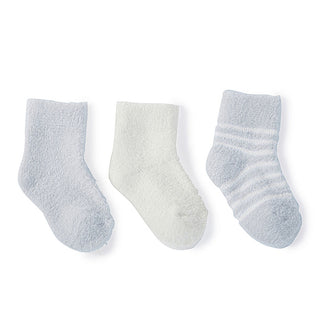 Barefoot Dreams CozyChic Lite Infant Sock 3 Pack