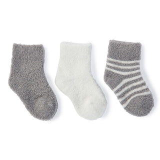 Barefoot Dreams CozyChic Lite Infant Sock 3 Pack