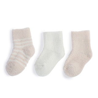 Barefoot Dreams CozyChic Lite Infant Sock 3 Pack