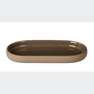 blomus Sono Oval Tray - Tan