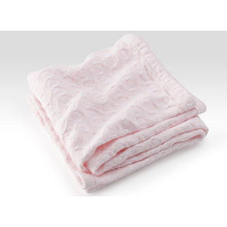 Brahms Mount Sandpiper Baby Blanket 36" x 46" - pale pink