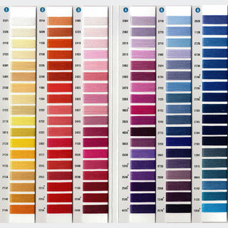 Bagni Volpi Noemi (BVN) Aurifil Thread Color Chart