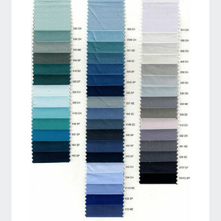 BVN Basic Embroidery Patterns Sateen Bed Linens Color Chart