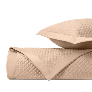 Home Treasures Diamond Quilted Bed Linens - Blush