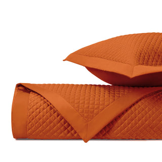 Home Treasures Diamond Quilted Bed Linens - Clementine