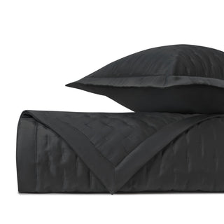 Home Treasures Fil Coupe Sateen Bed Linens - Black