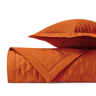 Home Treasures Fil Coupe Provenza Linen Quilted Bed Linens - Clementine
