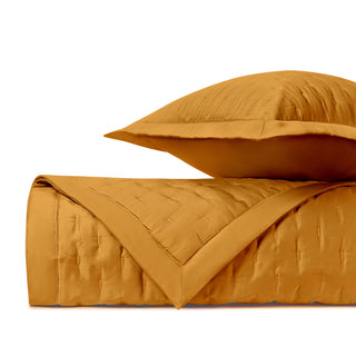 Home Treasures Fil Coupe Sateen Bed Linens- Marigold