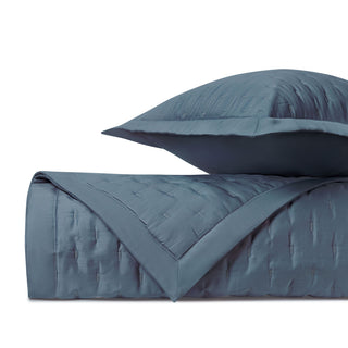 Home Treasures Fil Coupe Sateen Bed Linens - Slate Blue