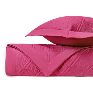 Home Treasures Ziba Quilted Bedding - Bright Pink