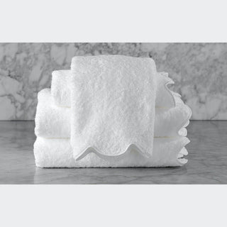 Matouk Cario Towels w/Scallop Piping