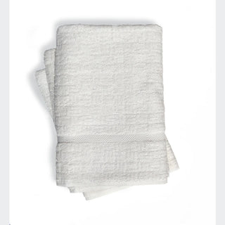 Nandina Savari Bamboo Towels - White