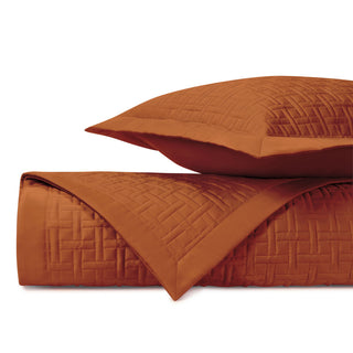 Home Treasures Parquet Quilted Coverlets - Clementine
